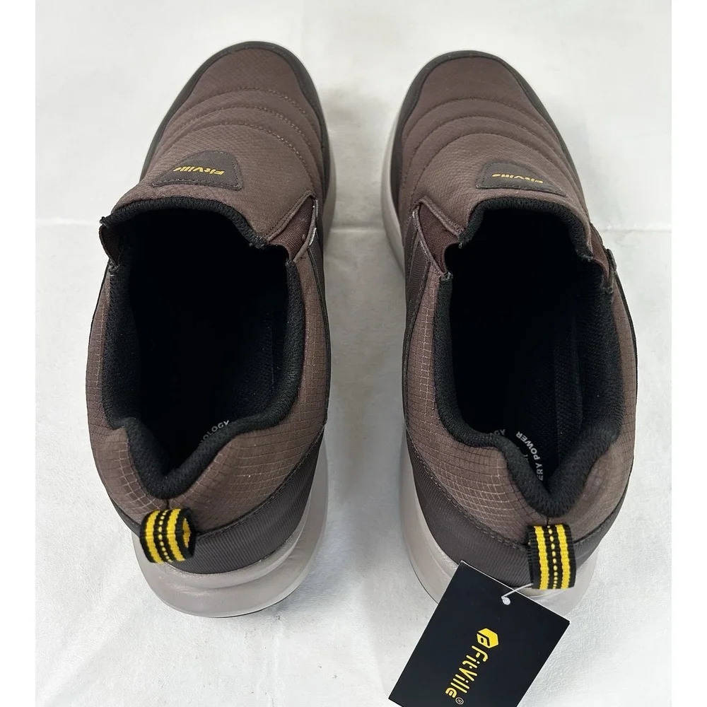 NWT FitVille Men's Explorer Outdoor Slip-On Shoes V2 Size 15 EXTRA WIDE FIT